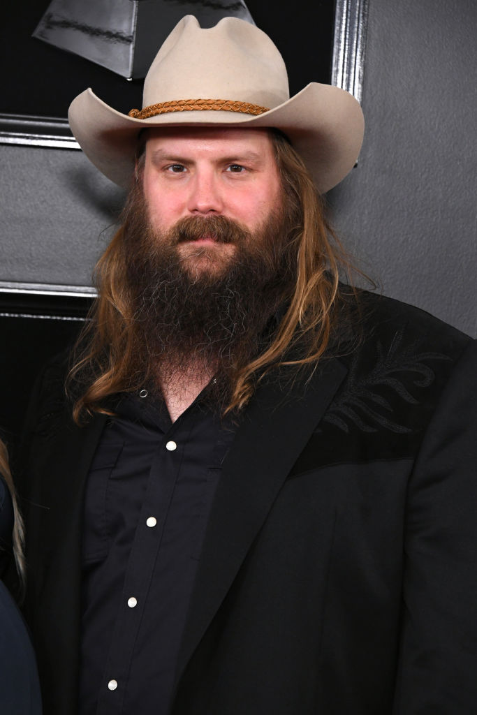 LOS ANGELES, CALIFORNIA - FEBRUARY 10: Chris Stapleton attends the 61st Annual GRAMMY Awards at Sta...