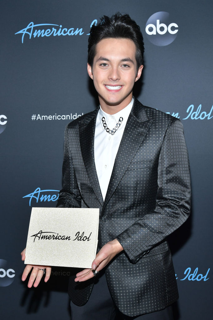 LOS ANGELES, CALIFORNIA - MAY 19: Winner Laine Hardy attends ABC's "American Idol" Finale  on May 1...
