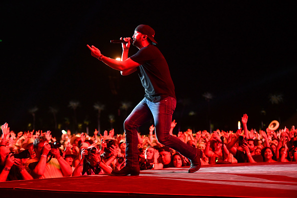 INDIO, CALIFORNIA - APRIL 26: Singer Luke Bryan performs onstage during Day 1 of the 2019 Stagecoac...