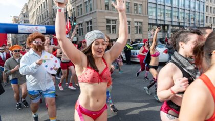 Cupid's Undie Run...