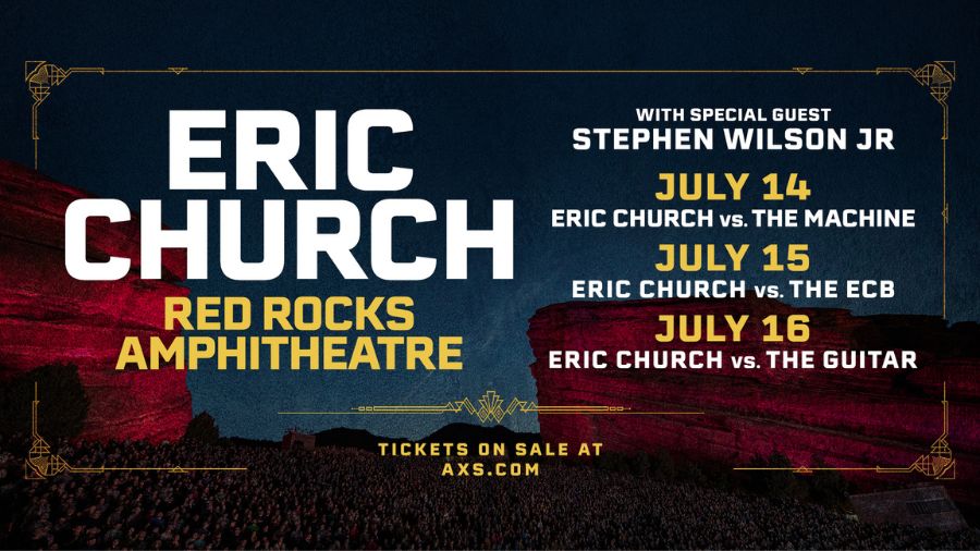 Eric Church Red Rocks...