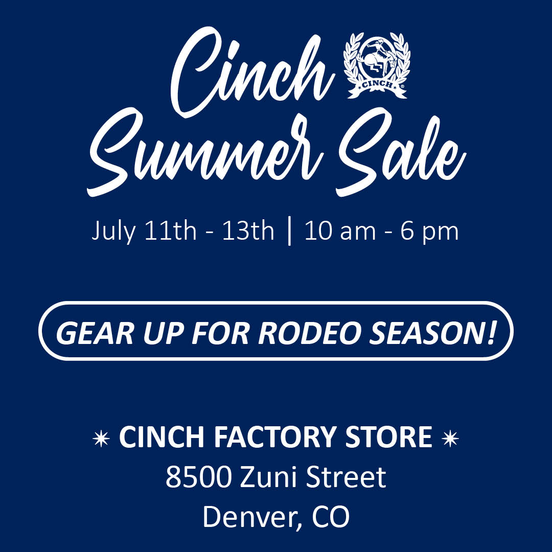 Cinch Summer Sale