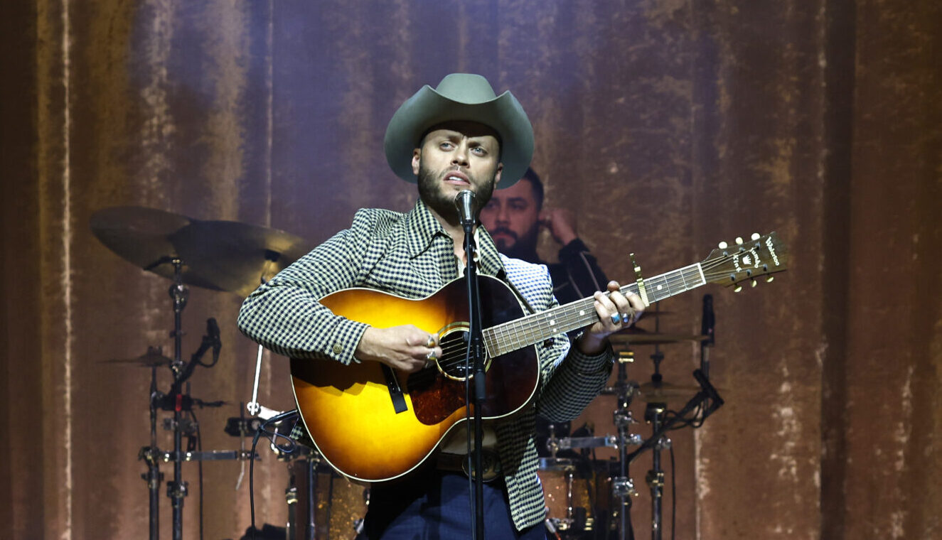 NASHVILLE, TENNESSEE - NOVEMBER 14: Singer & songwriter Charley Crockett performs at the Ryman ...
