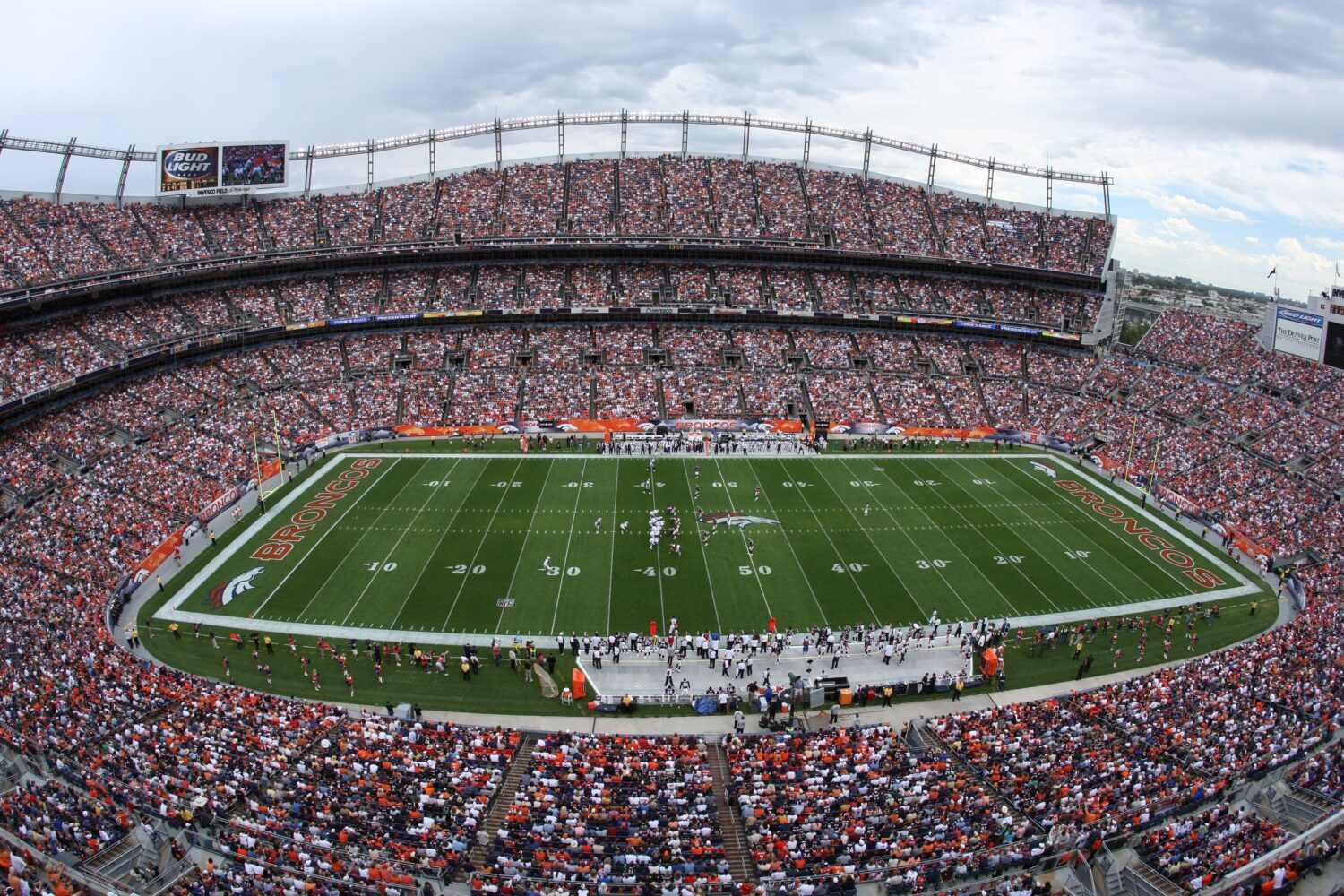 Denver Broncos stadium...