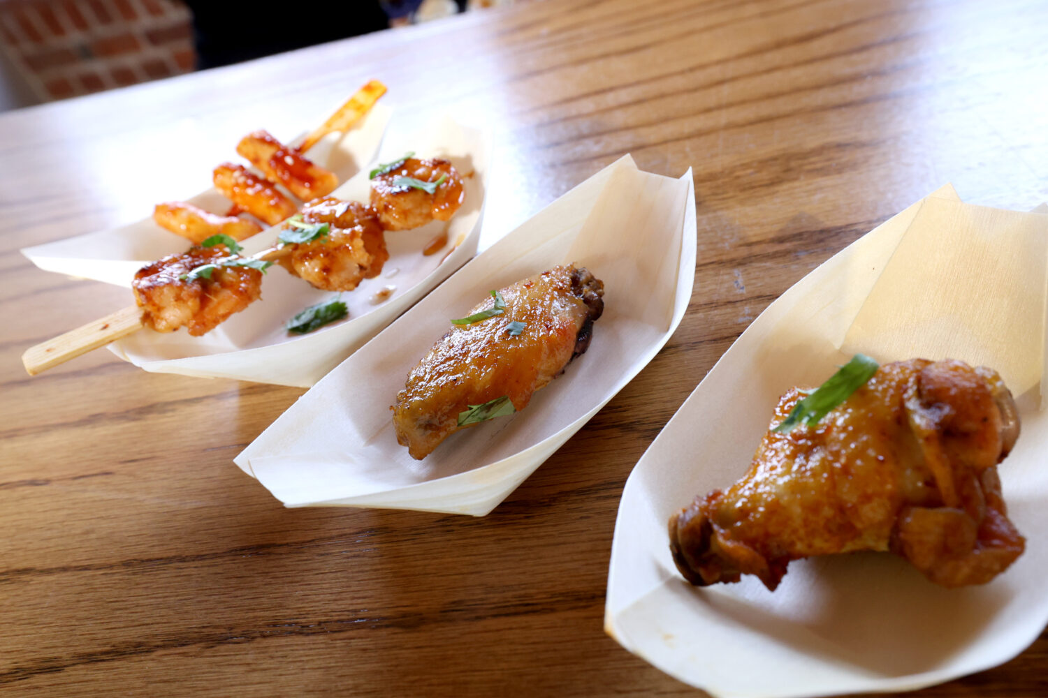 SAN FRANCISCO, CALIFORNIA - FEBRUARY 07: A view of food on display during the 39th Annual Leigh St...