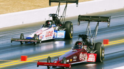 Photo by Brian Bahr/Getty Images for Infineon Raceway...