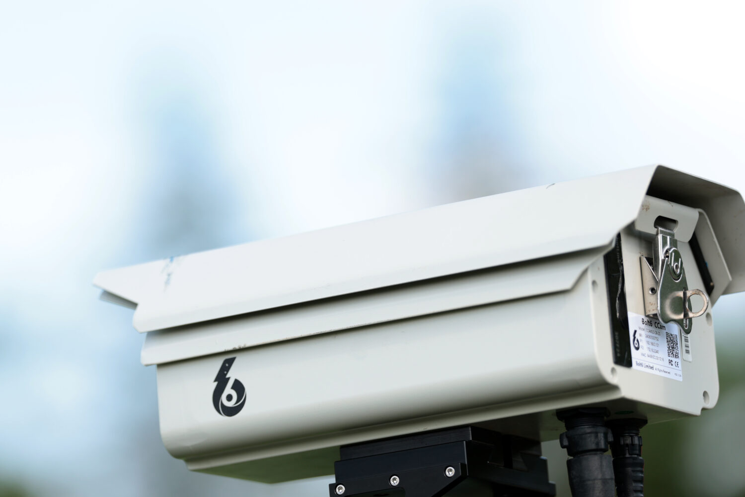 BLAINE, MINNESOTA - JULY 24: A detailed view of a Bolt6 CCam optical tracking camera during the fir...