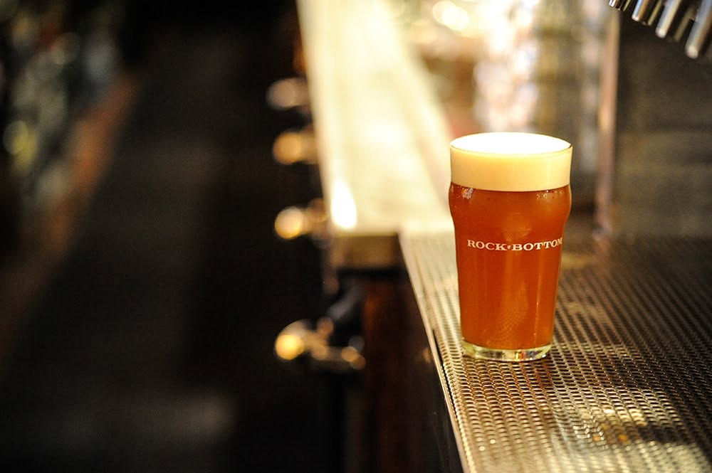 Rock Bottom Brewing...