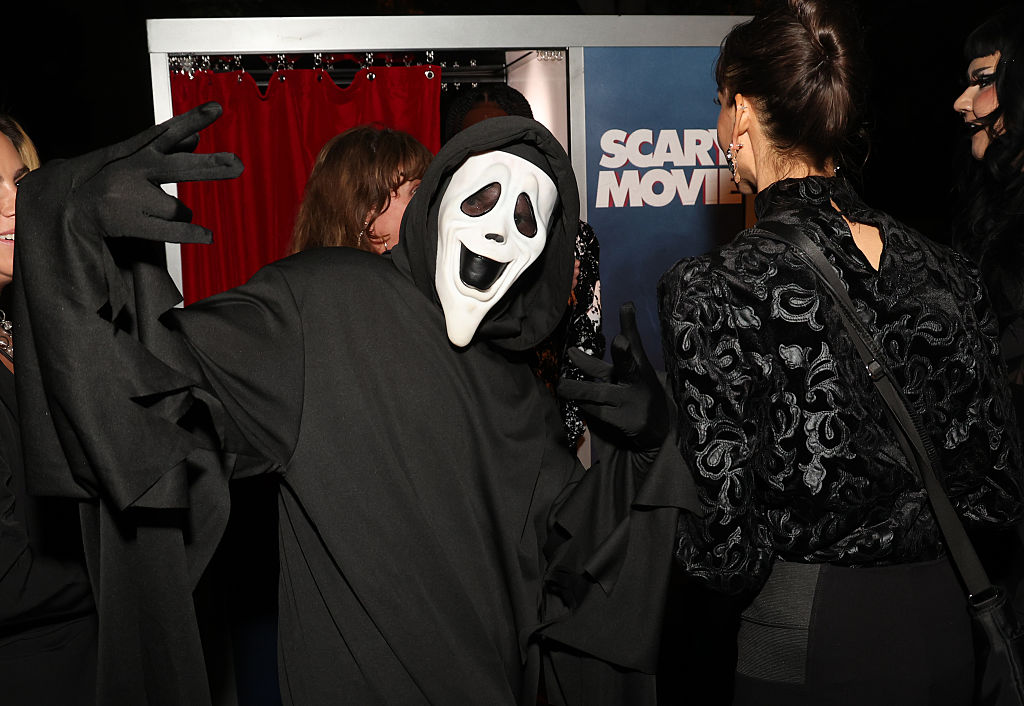 LOS ANGELES, CALIFORNIA - JUNE 03: A character is seen during the "Scary Movie" Global Premiere at ...