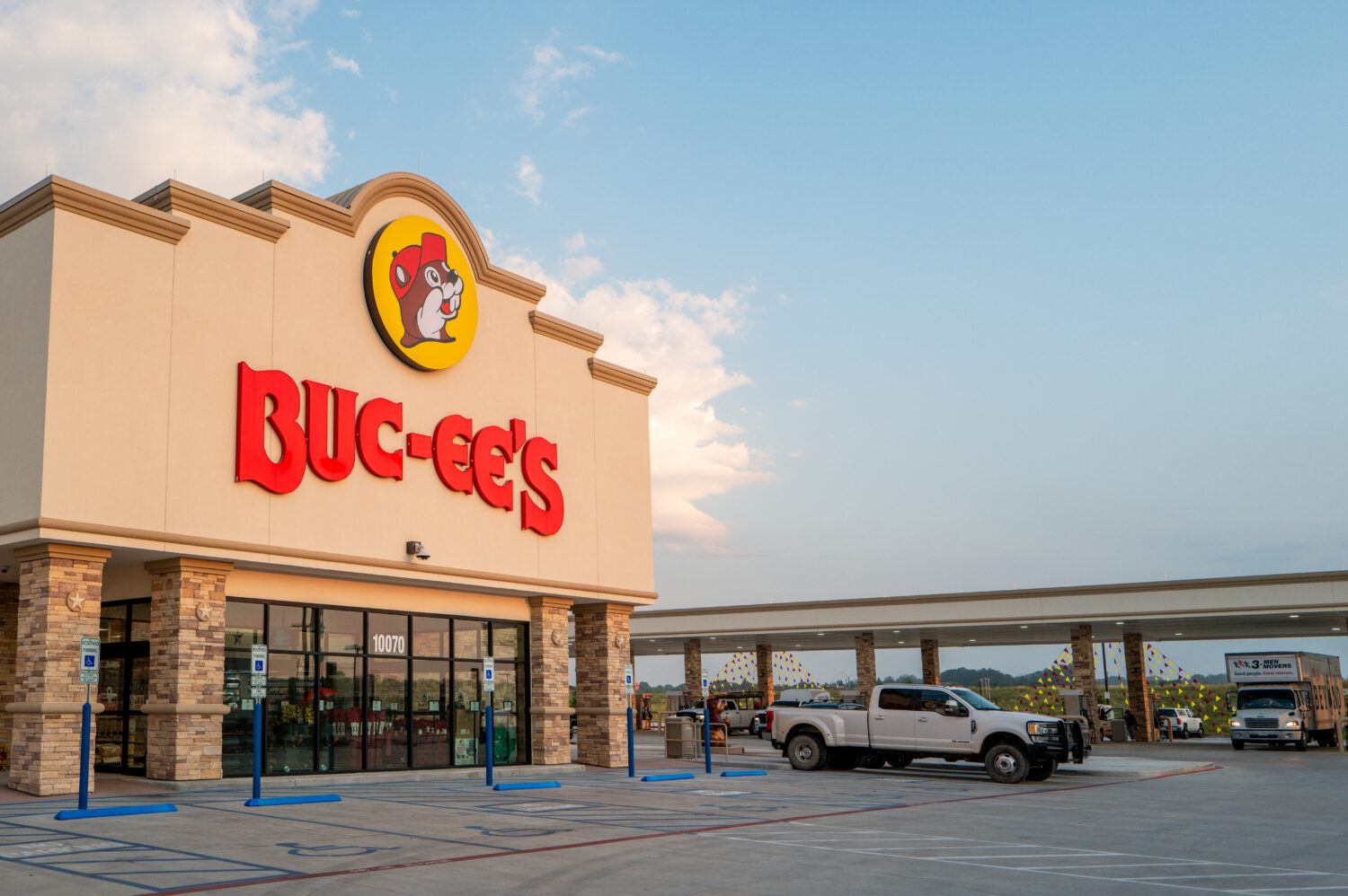LULING, TEXAS - JUNE 12: The Buc-ee's convenience store is seen on June 12, 2024 in Luling, Texas. ...